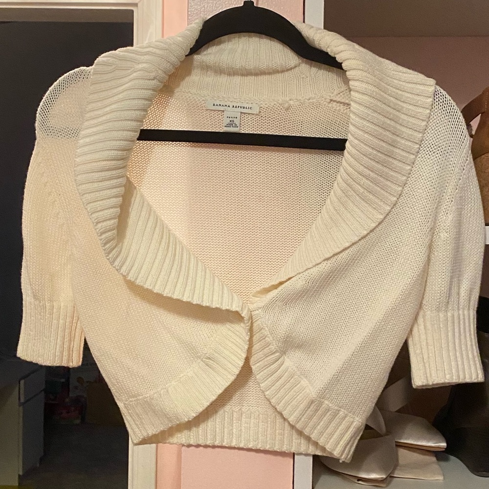 Cream sweater